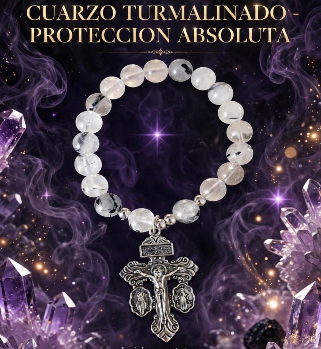 Cruz del perdón turmalinado