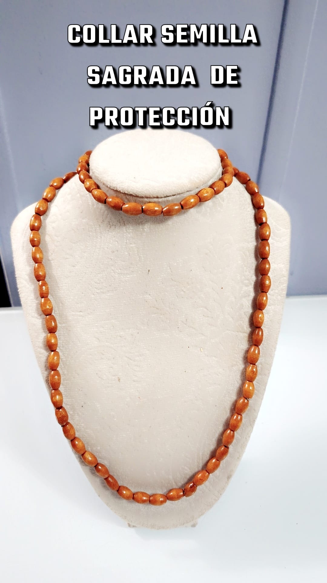 Collar semilla sagrada de protección