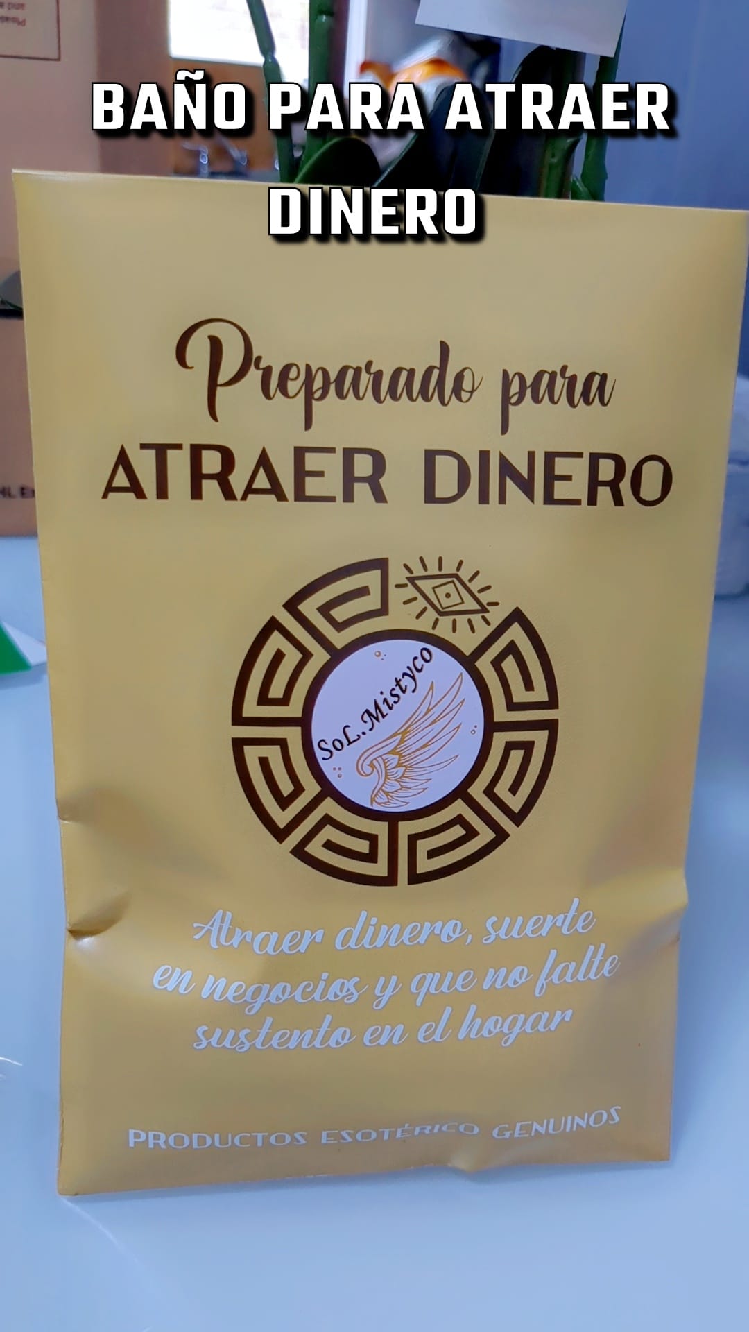 BANO PARA ATRAER DINERO