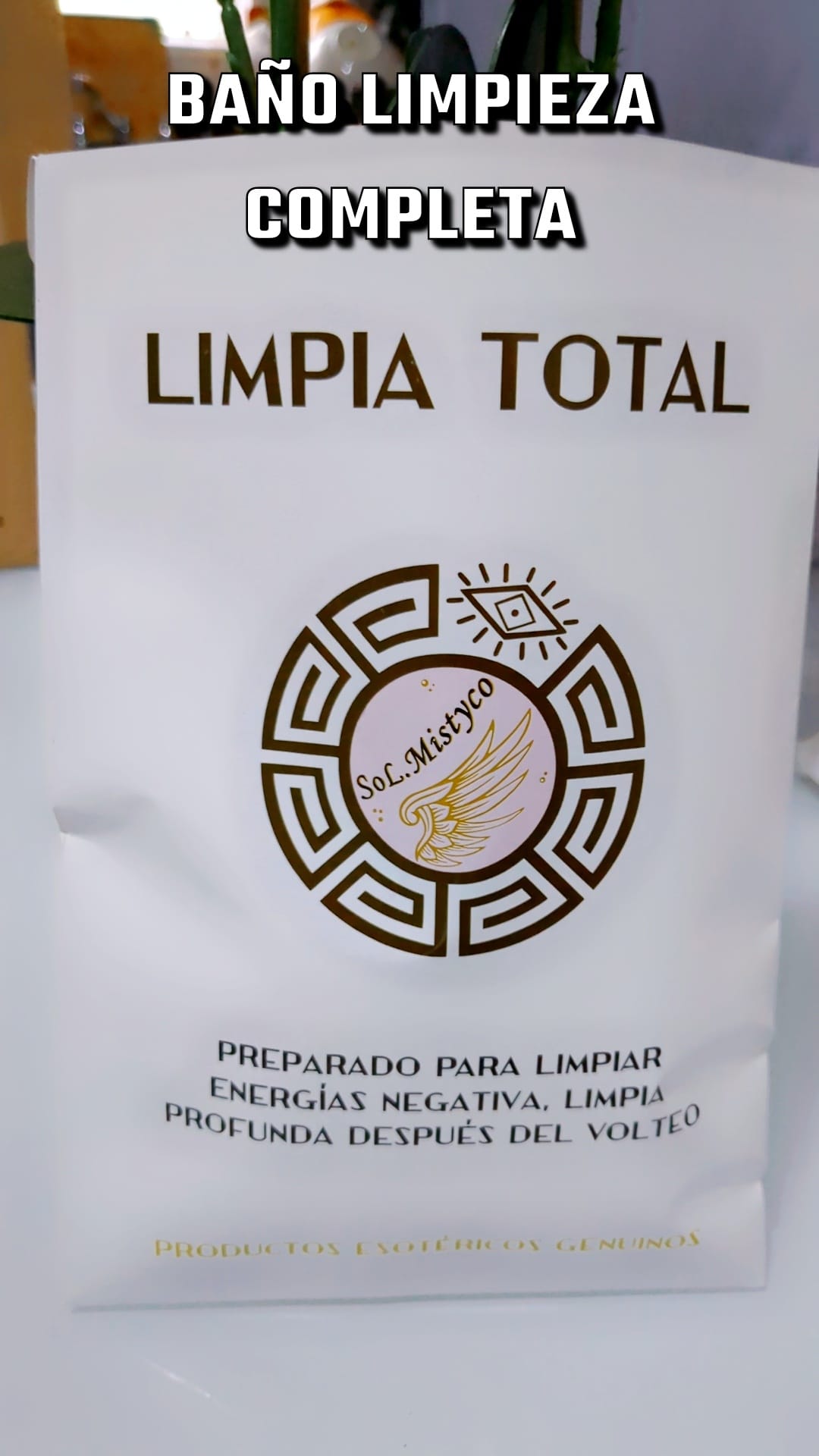 BANO PARA LIMPIAR Y ARRAZAR CON TODA MALA ENERGIA