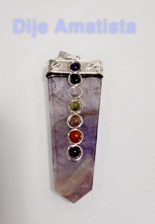 DIJE AMATISTA 7 CHAKRAS