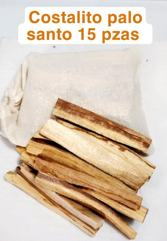 PALO SANTO 15 PZAS.