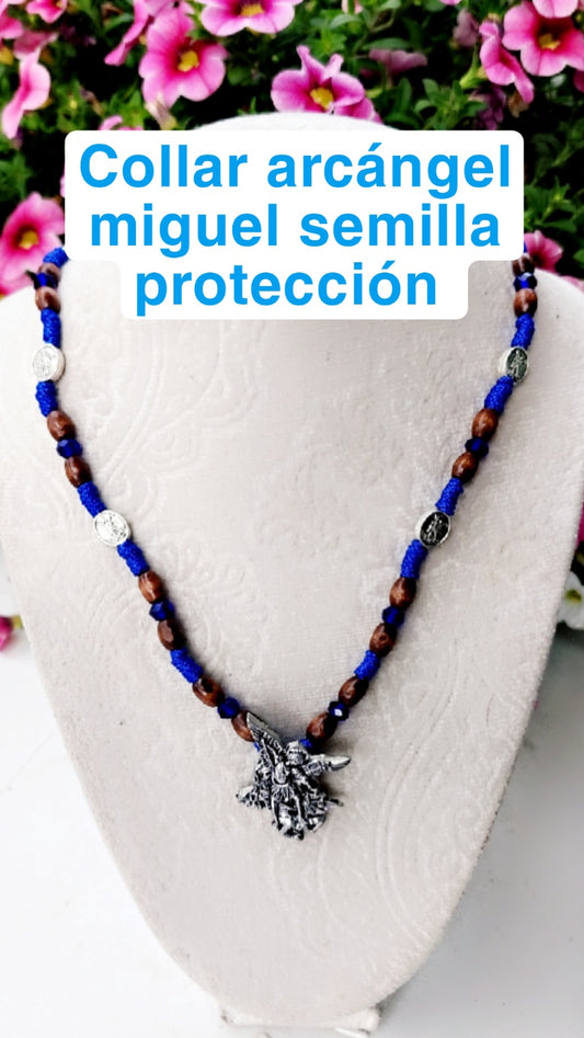 COLLAR ARCANGEL MIGUEL SEMILLA PROTECION