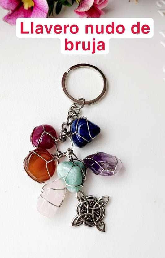 LLAVERO NUDO DE BRUJA