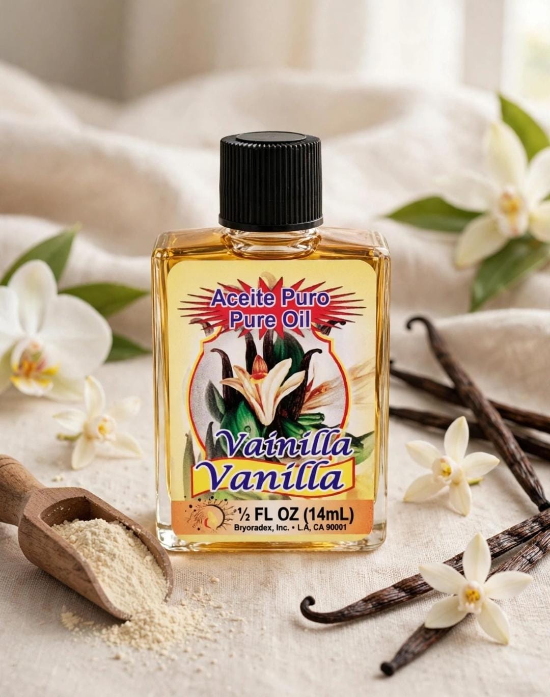Aceite puro de vainilla