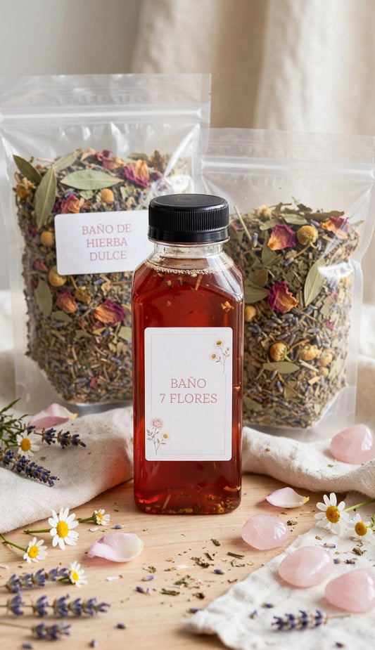 7 flores y aguas dulces florecimiento