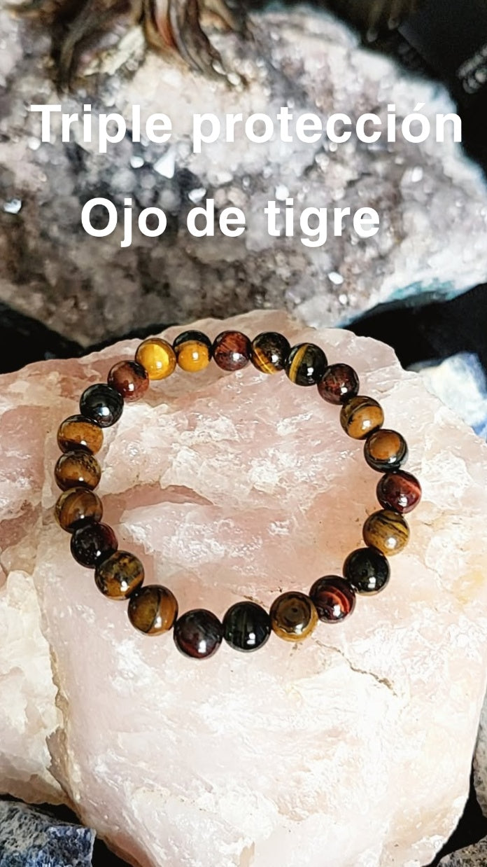 Triple ojo de tigre