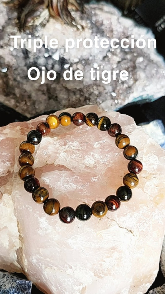 Triple ojo de tigre